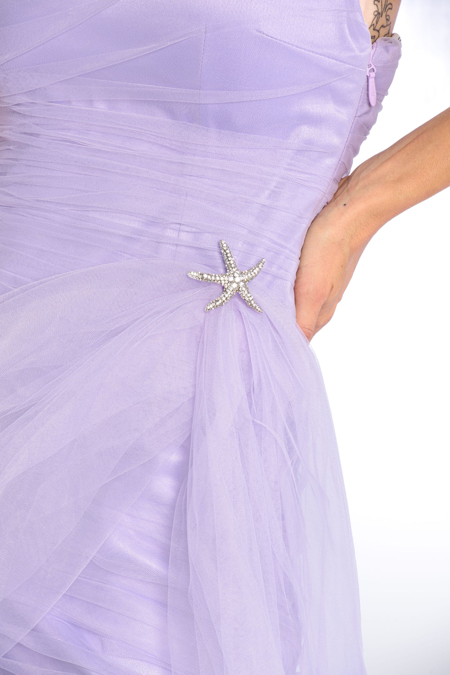 Lavender starfish tulle dress - *Special Edition